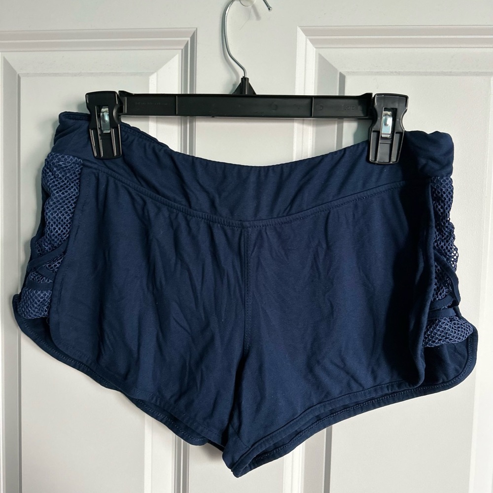 Cheeky blue shorts